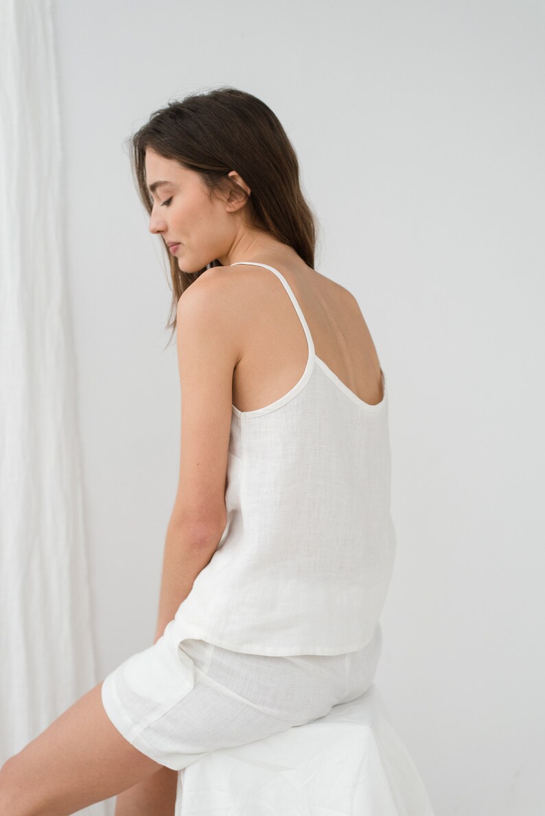 Linen pajama Set | Blue