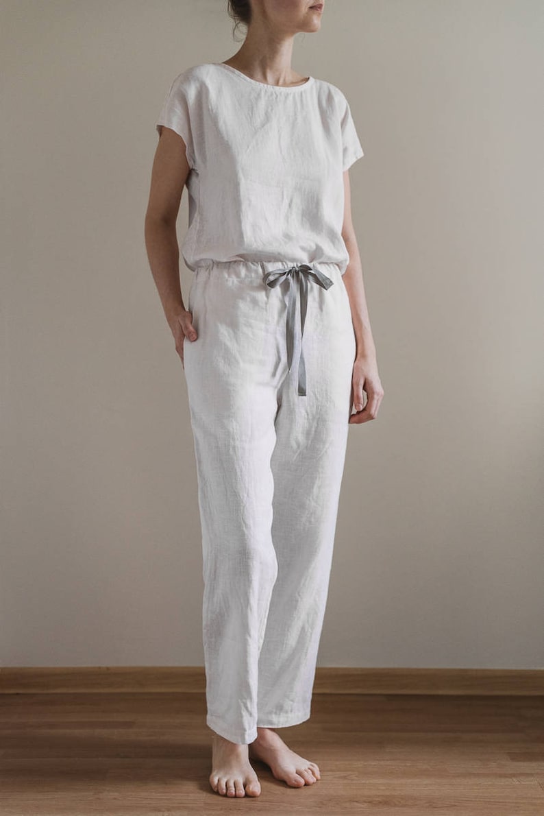 Leisure Love Pyjamas - White