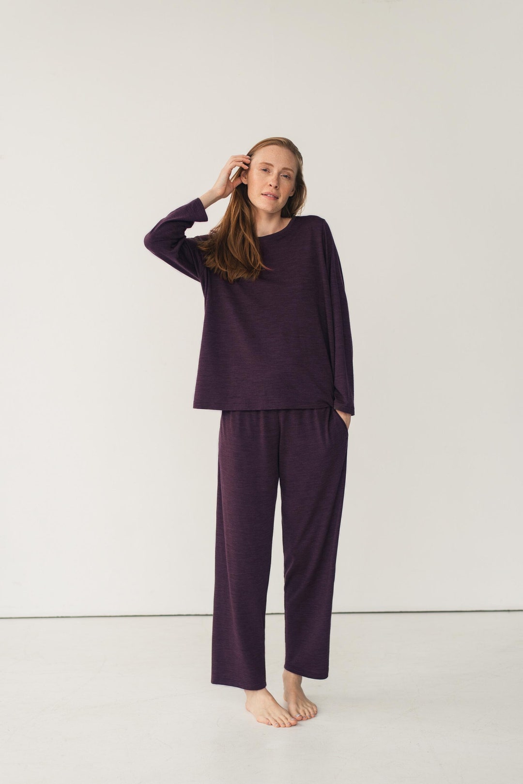 IN'VOLAND Women's Plus Size Thermal Long Johns Sets Fleece
