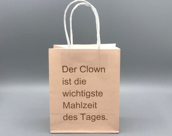 Geschenktüte "Der Clown..."