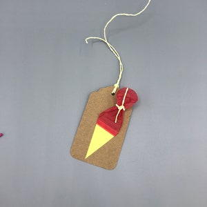 Geschenkanhänger zum Schulanfang - Einschulung Schultüte