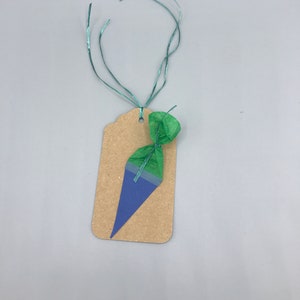 Geschenkanhänger zum Schulanfang - Einschulung Schultüte