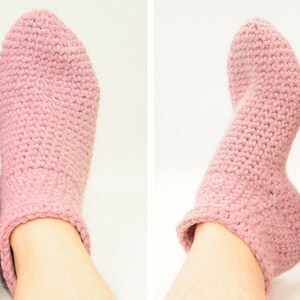 Bulky Crochet Socks Crochet Socks Pattern PDF Download image 2