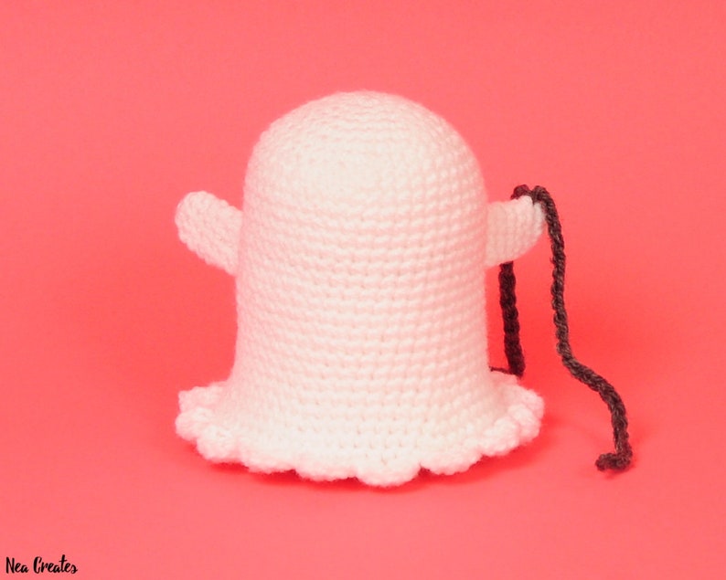 Boo the Ghost Crochet Ghost Pattern Amigurumi Ghost Pattern PDF Download image 3