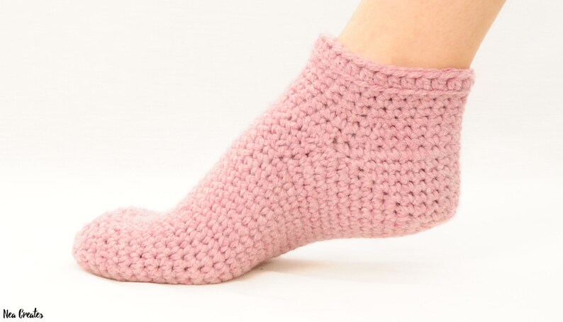 Bulky Crochet Socks Crochet Socks Pattern PDF Download image 4