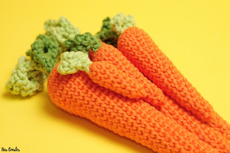 Perfect Crochet Carrot Pattern Crochet Carrot Pattern Amigurumi Carrot Pattern PDF Download image 3