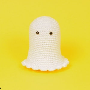 Boo the Ghost Crochet Ghost Pattern Amigurumi Ghost Pattern PDF Download image 5