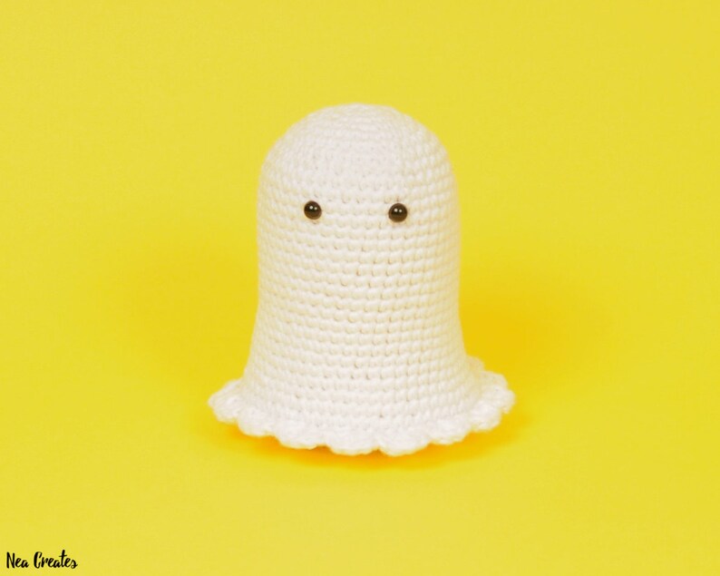 Boo the Ghost Crochet Ghost Pattern Amigurumi Ghost Pattern PDF Download image 5