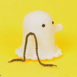 Boo the Ghost Crochet Ghost Pattern Amigurumi Ghost Pattern PDF Download image 4