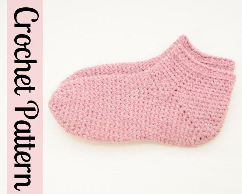 Bulky Crochet Socks  Crochet Socks Pattern  PDF Download image 1