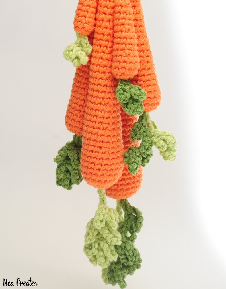 Perfect Crochet Carrot Pattern Crochet Carrot Pattern Amigurumi Carrot Pattern PDF Download image 4