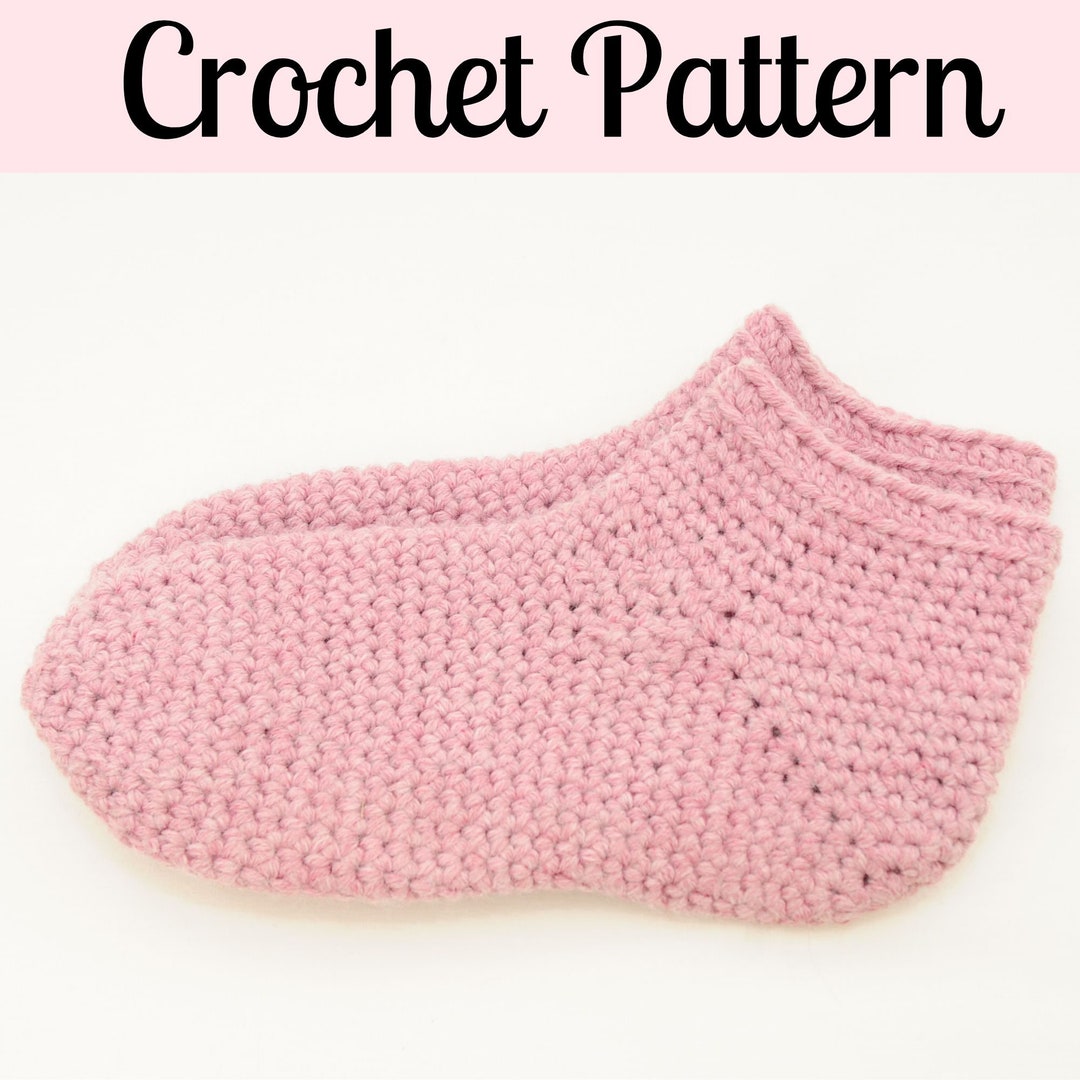 Bulky Crochet Socks Crochet Socks Pattern PDF Download Etsy