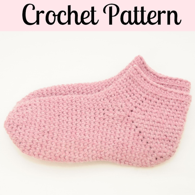 Bulky Crochet Socks Crochet Socks Pattern PDF Download image 1