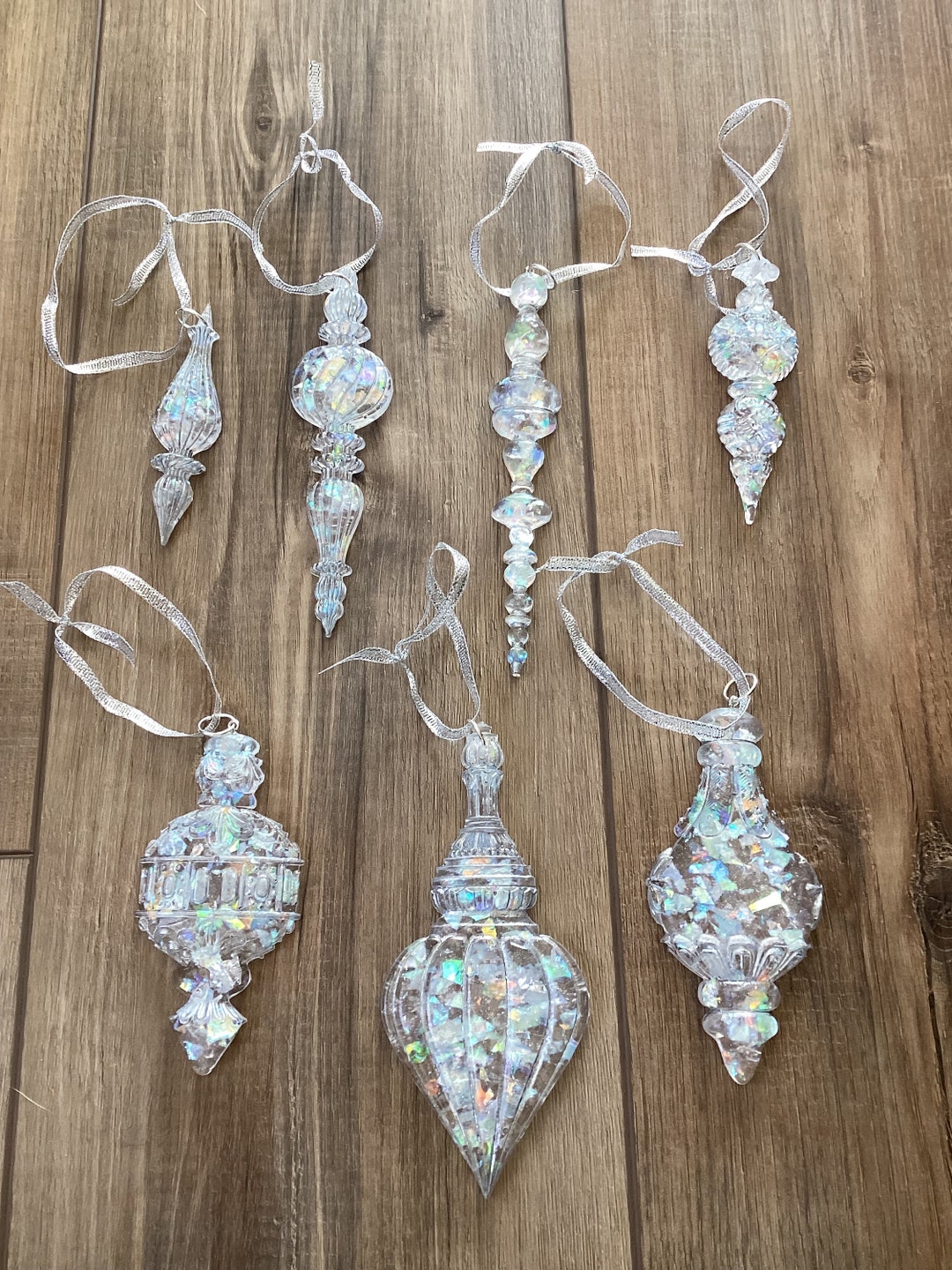 Handmade Victorian Style Christmas Tree Ornaments in AB Etsy