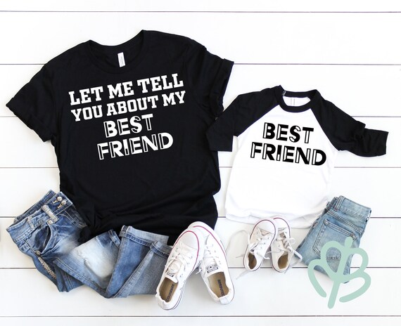 best friend matching pregnancy shirts