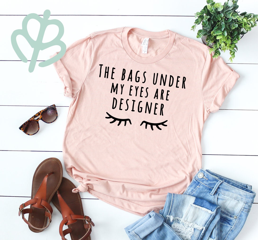 Bags Under My Eyes Designer Funny Fashion Quote Fanny Pack by EnvyArt