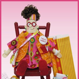 Fabric Addict Doll Pattern