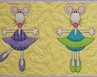 Ballerina Mice Block Pattern