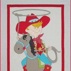 Amy Bradley Designs Little Cowgirl & Cowboy Quilt Pattern