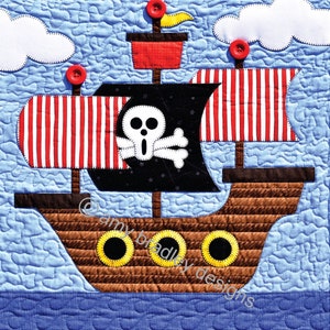 Pirate Ship Print