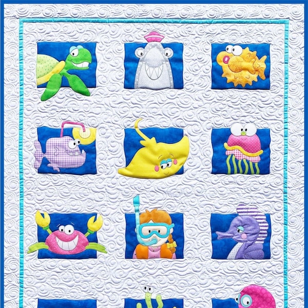 Ocean Quilt Patroon