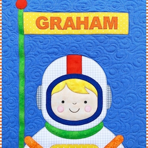 Astronaut Mini Quilt Pattern