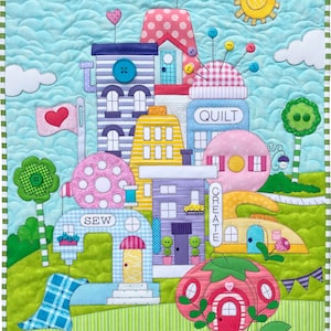 Quilt Town Wallhanging Pattern