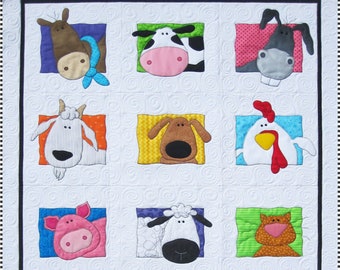 Amy Bradley Designs Animal Whimsy Quilt Pattern