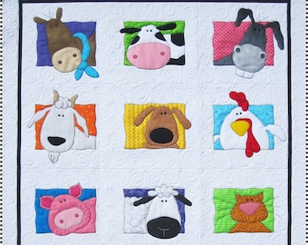 Amy Bradley Designs Animal Whimsy Quilt Pattern