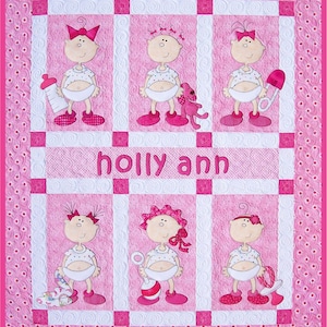 Funny Babies Quilt Pattern