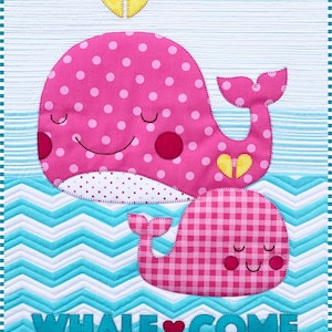 Whale Mini Quilt Pattern