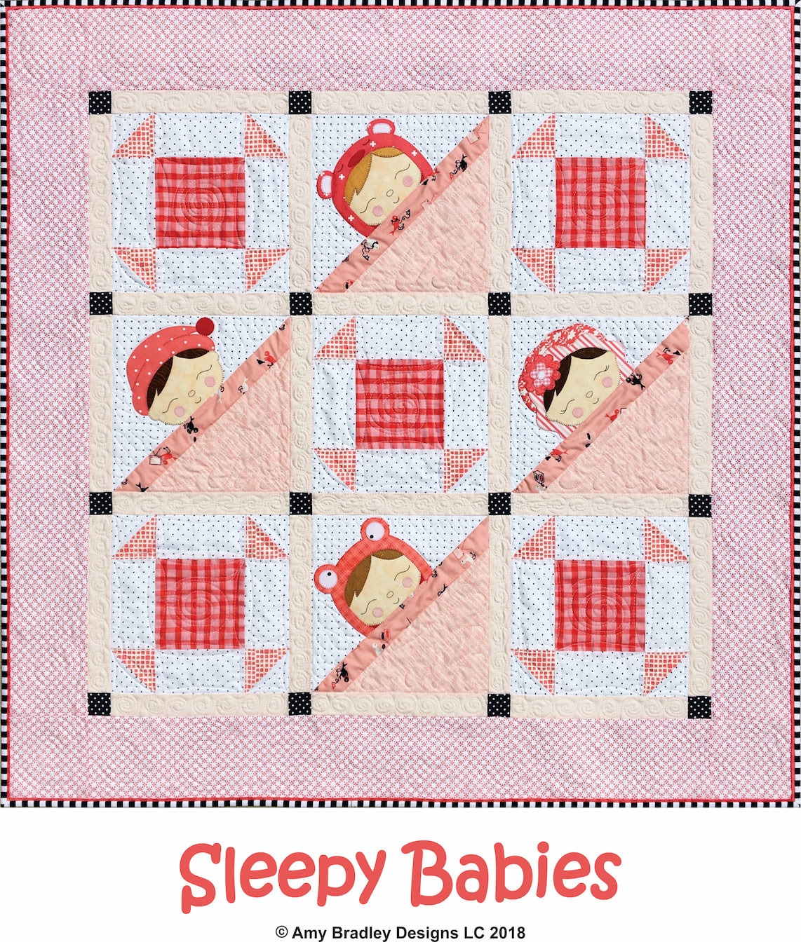 Amy Bradley Designs Sleepy Babies Quilt Pattern Etsy