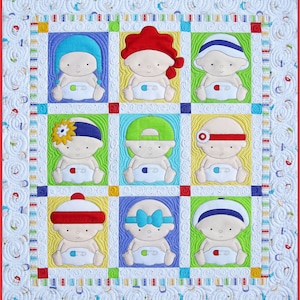 Babies Nine Block Quilt Pattern