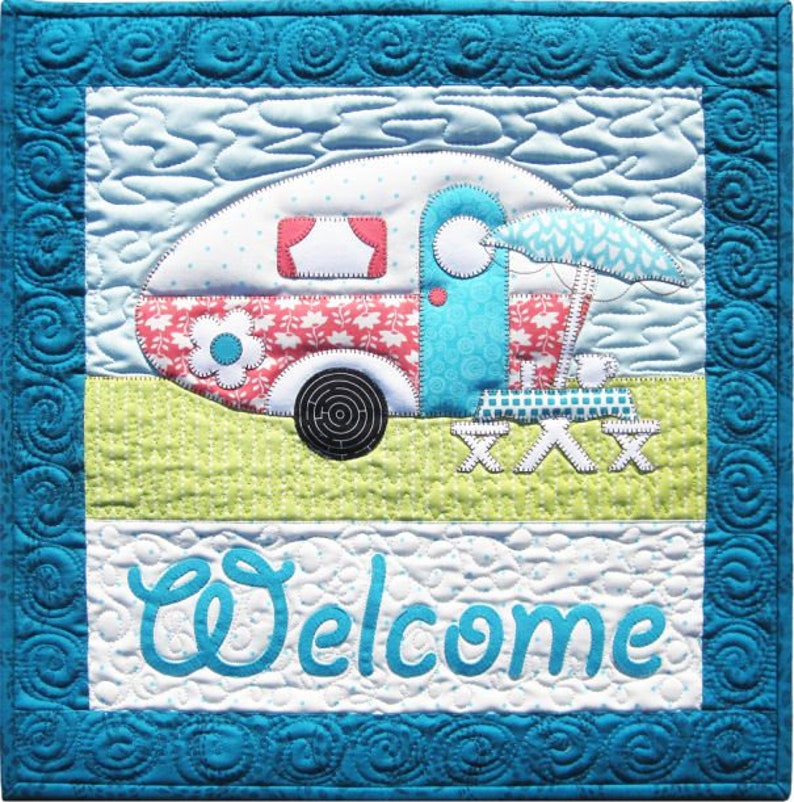 Campers Quilt Pattern Etsy