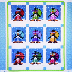 Penguin Paradise Quilt Pattern