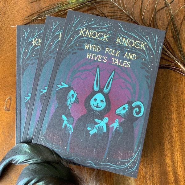 Folk Horror Anthology Comic: Knock Knock, Wyrd Folk and Wives Tales, Collaborative Folklore Zine