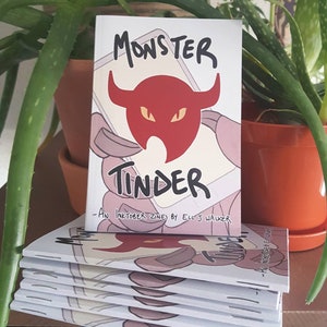 Monster Tinder Zine - ¡31 perfiles únicos de citas de monstruos!