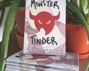 Monster Tinder Zine - 31 Unique Monster Dating Profiles!