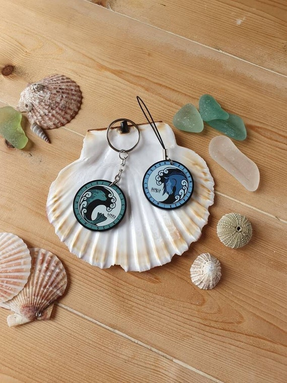 Charms store for keyrings