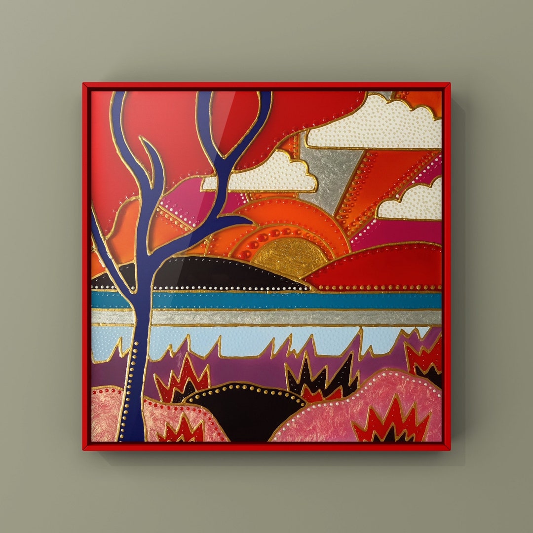 Quirky Wall Art for Living Room Gallery Wall Bathroom Tree Etsy