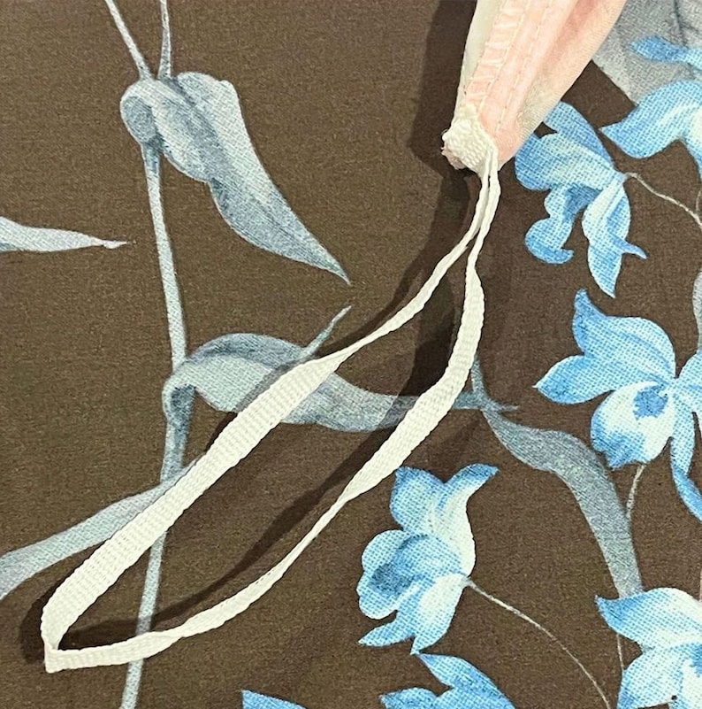 Bohemian Cotton Blue Orange Floral Printed Colourful Reversible Duvet