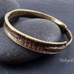 Large Bangle Bracelet, Large Circle Pendant, Large Bronze Circle Link, Bronze Hoop Pendant, Large Loop Connector, Large Loop Pendant