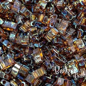 11-4502, Miyuki 22g Tr Dark Topaz Picasso 11-4502, Miyuki 22g Tr Dark Topaz Picasso