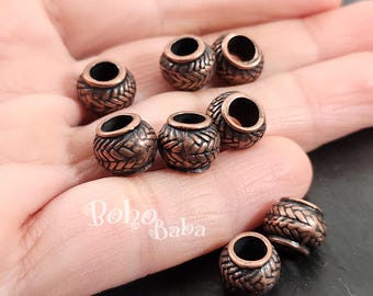 アンティーク銅スペーサービーズクラシックエスニックスタイル