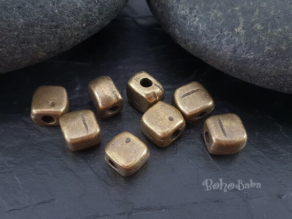Metal mala sales beads