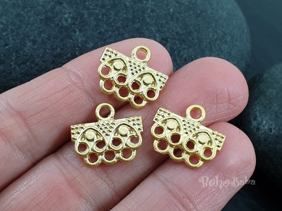 Earring connector sale charms