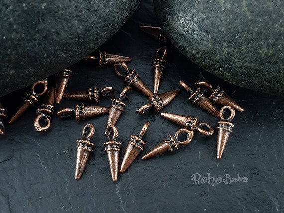 Copper charms best sale