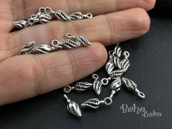 Tiny silver charms clearance