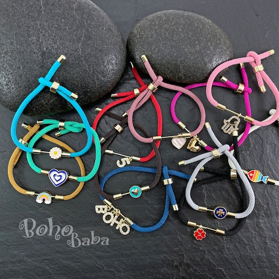 Vendita Bracciale rigido intrecciato in oro rosa 10k da 2,5 mm