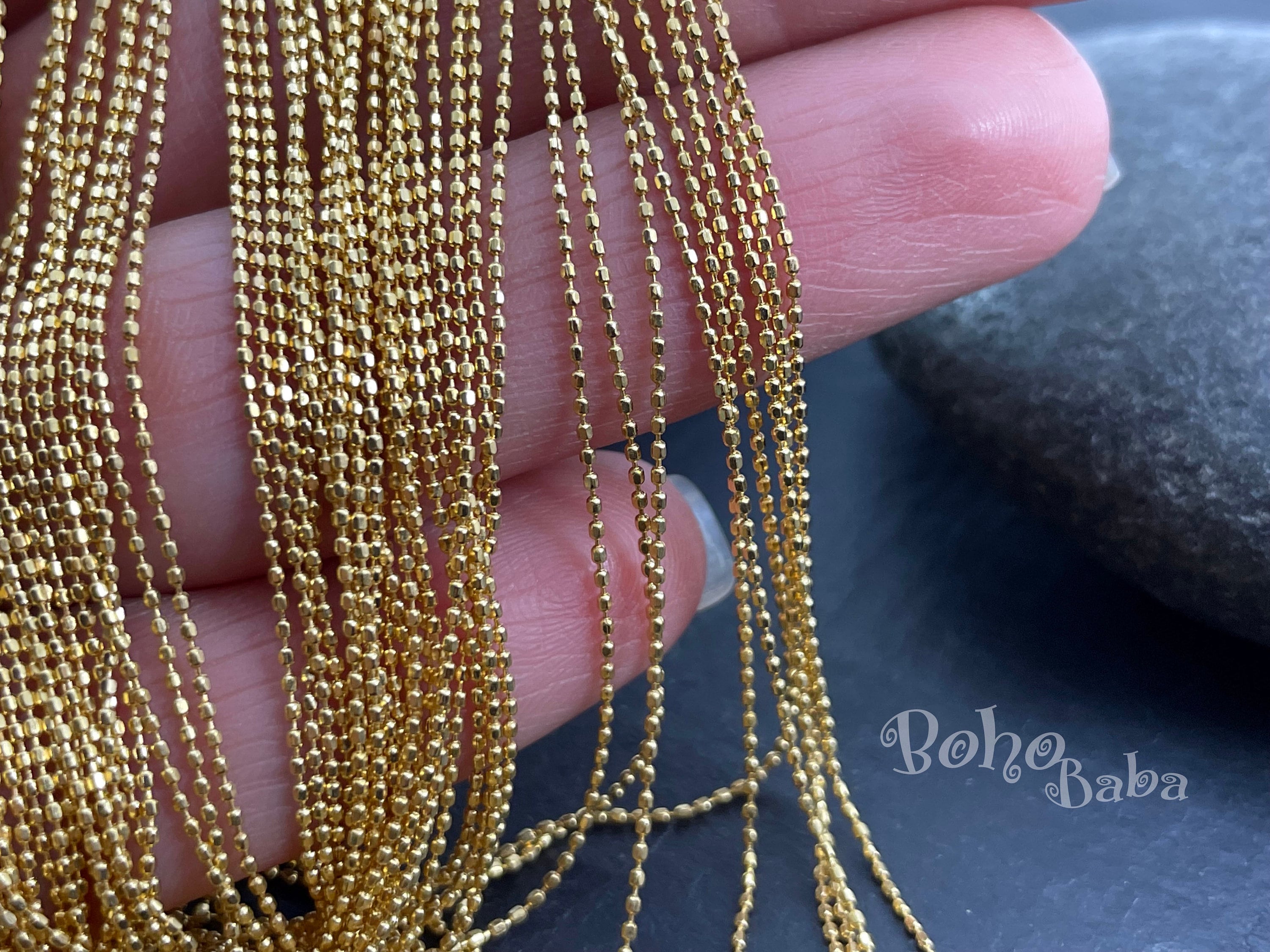 Balls necklace designs store in gold